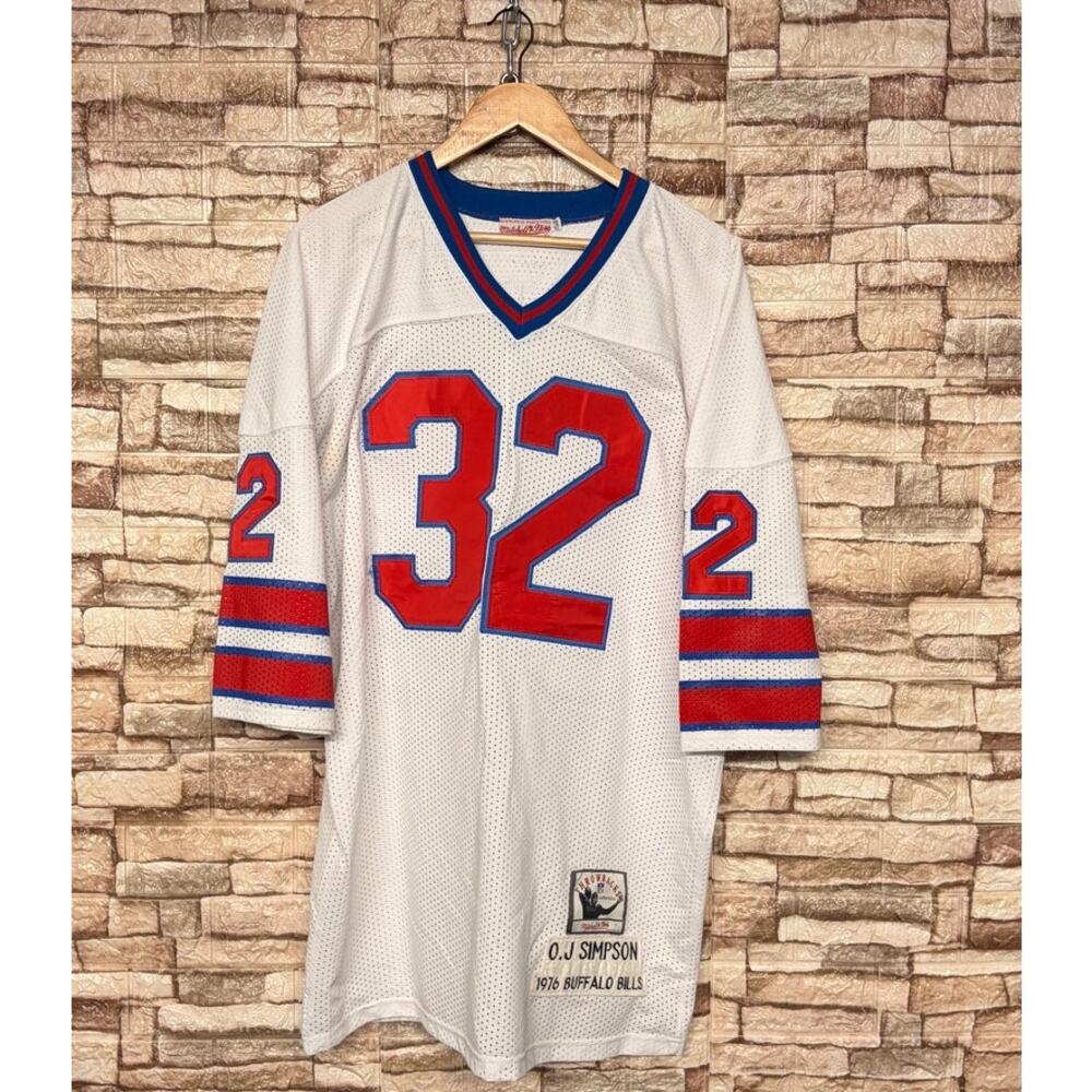 Mitchell & Ness O.J. Simpson Buffalo Bills Throwback Jersey Mens Sz 2XL XXL